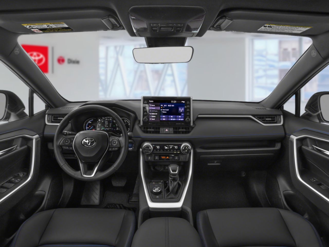 2022 Toyota RAV4 HYBRID SE AWD / CLEAN CARFAX / HEATED SEATS / MOONROOF / ALLOY WHEELS / CARPLAY AND ANDROID AUTO Silver Mississauga - photo #3