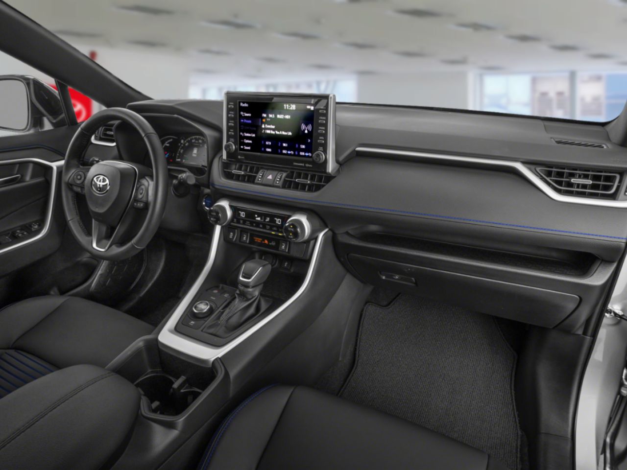 2022 Toyota RAV4 HYBRID SE AWD / CLEAN CARFAX / HEATED SEATS / MOONROOF / ALLOY WHEELS / CARPLAY AND ANDROID AUTO Silver Mississauga - photo #5