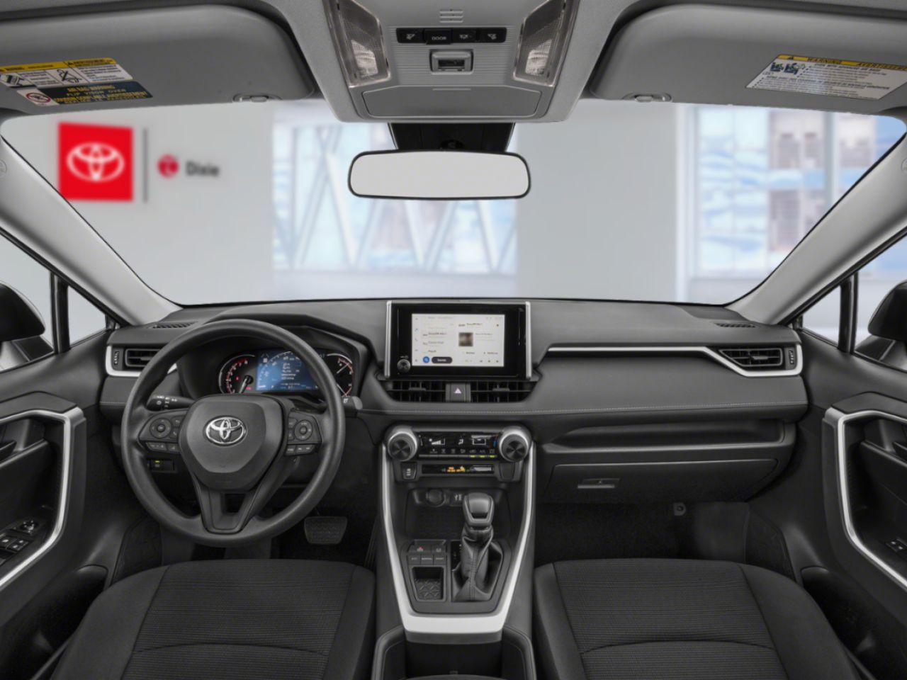 2024 Toyota RAV4 LE AWD / CLEAN CARFAX / HEATED SEATS / TOYOTA SAFETY SENSE / CARPLAY AND ANDROID AUTO Grey Mississauga - photo #6