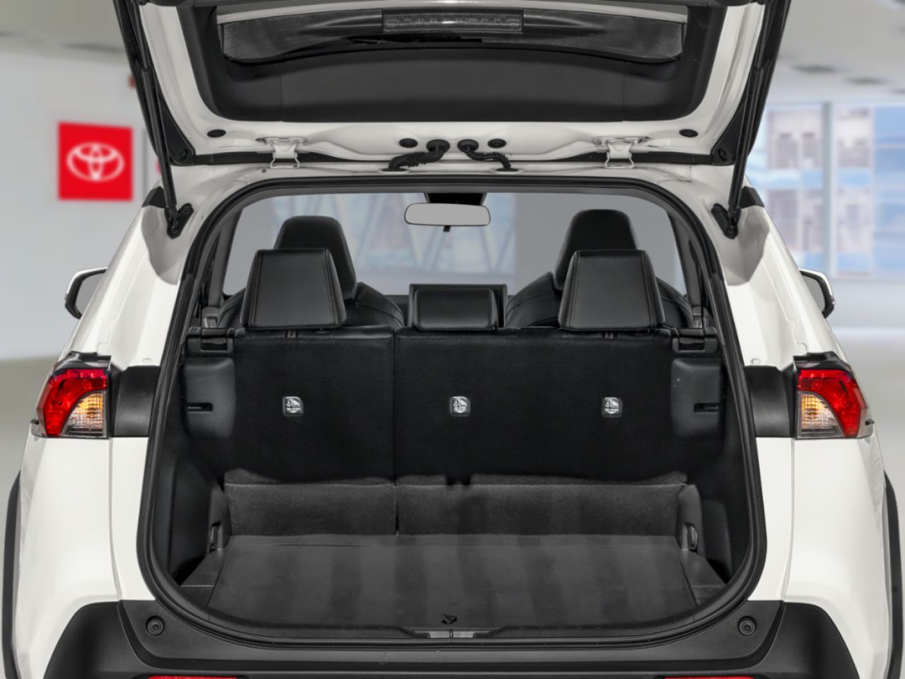 2024 Toyota RAV4 TRAIL AWD / HEATED SEATS / LEATHER SURFACE / MOONROOF / ALLOY WHEELS / CARPLAY AND ANDROID AUTO Black Mississauga - photo #11