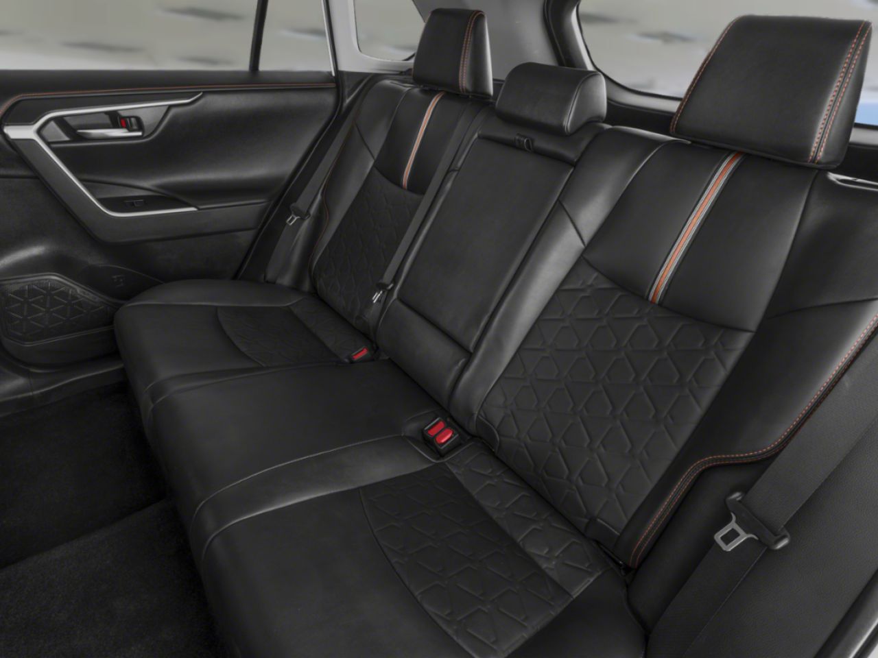 2024 Toyota RAV4 TRAIL AWD / HEATED SEATS / LEATHER SURFACE / MOONROOF / ALLOY WHEELS / CARPLAY AND ANDROID AUTO Black Mississauga - photo #4