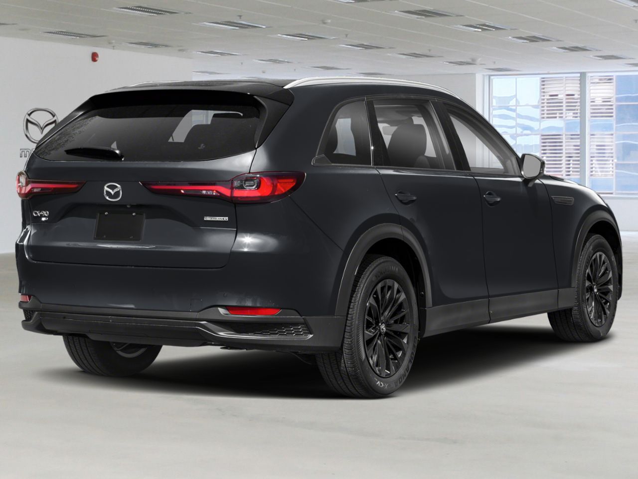 2026 MAZDA CX-90 MHEV Jet Black Mica Ste-Marie - photo #1