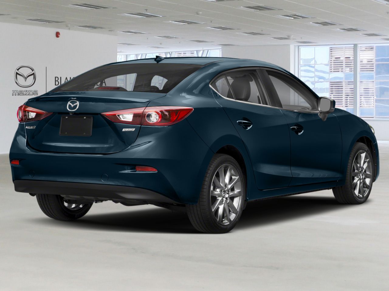 MAZDA Mazda3 Sport 2018 Bleu cristal fonc&eacute; mica Ste-Marie - photo #2