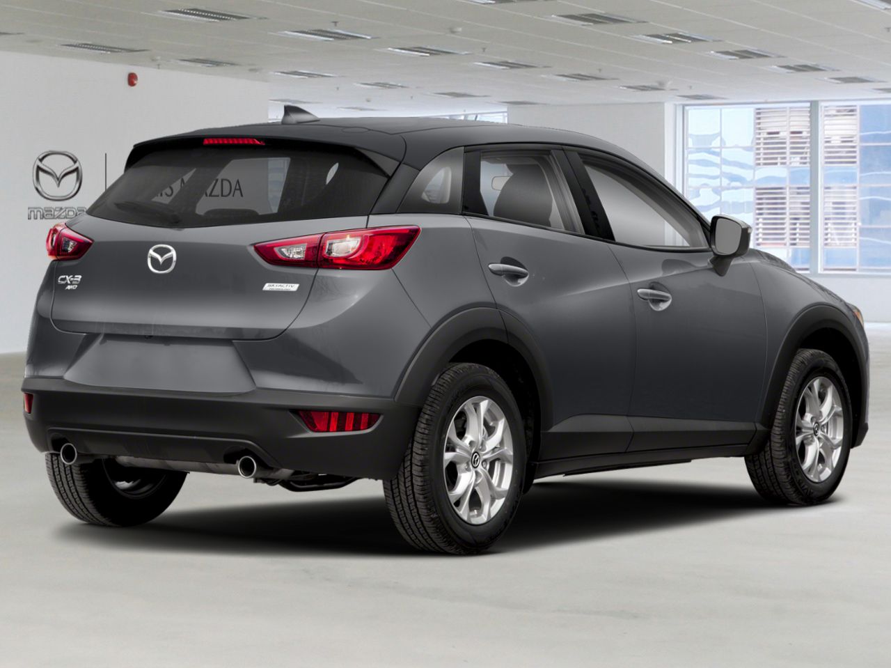 MAZDA CX-3 2018 Gris m&eacute;canique m&eacute;tallis&eacute; Ste-Marie - photo #1