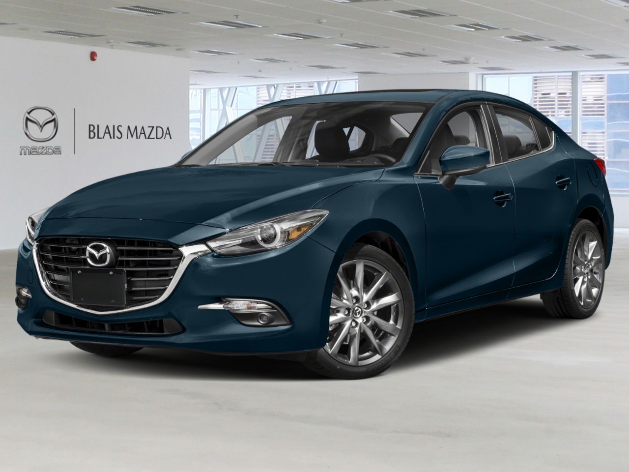 MAZDA Mazda3 Sport 2018 Bleu cristal fonc&eacute; mica Ste-Marie - photo #0