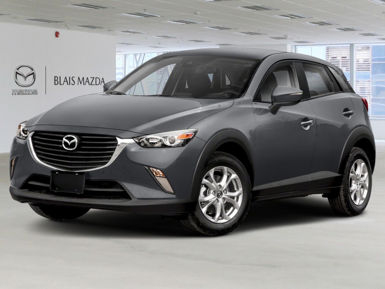 MAZDA CX-3 2018 Gris m&eacute;canique m&eacute;tallis&eacute; Ste-Marie - photo #0