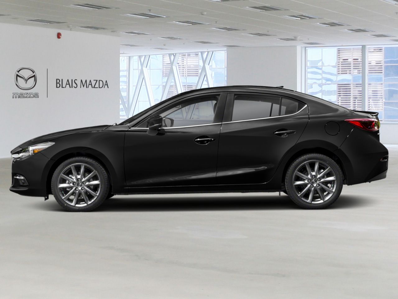 MAZDA Mazda3 2018 Noir de jais mica Ste-Marie - photo #2