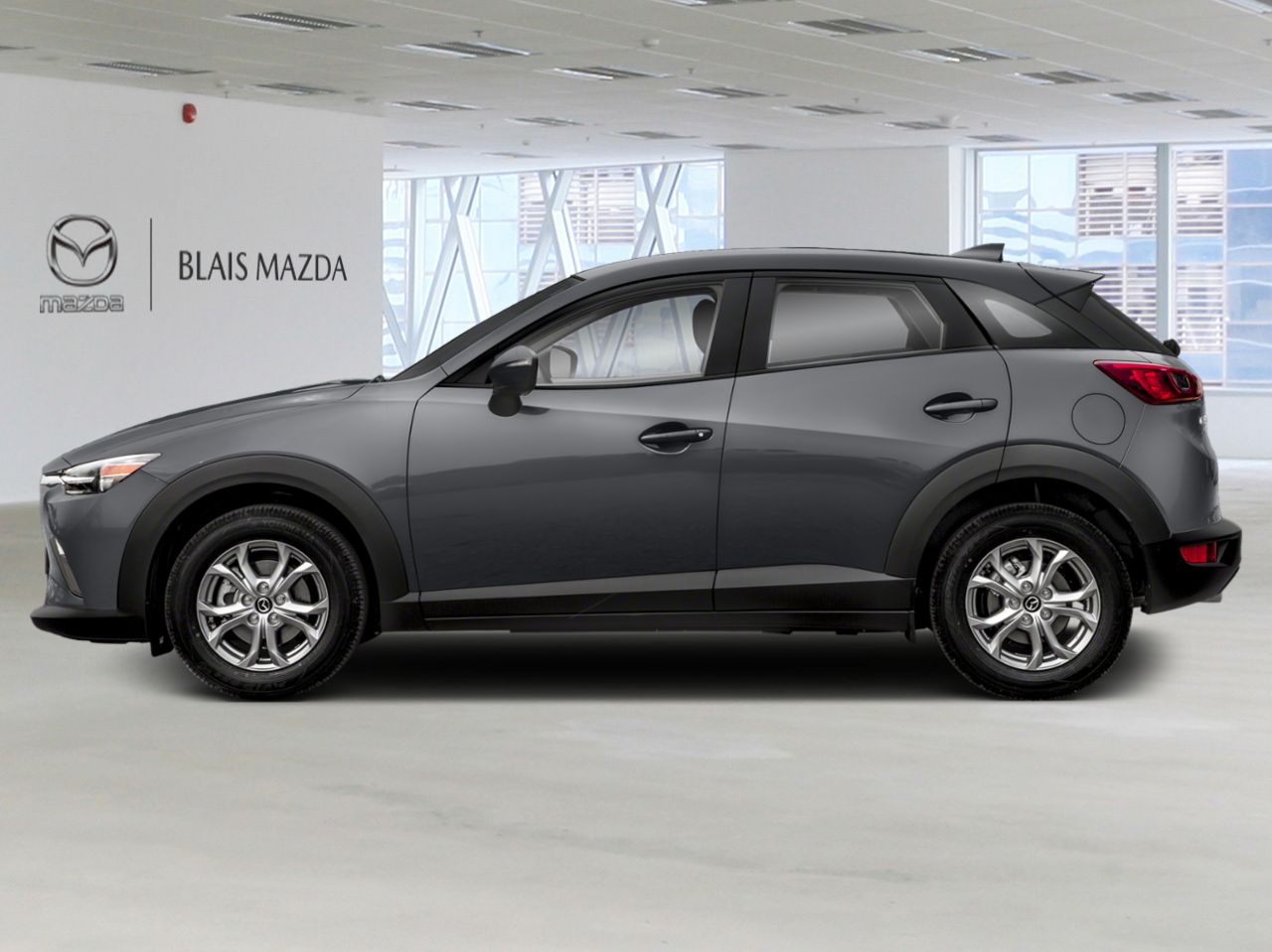 MAZDA CX-3 2018 Gris m&eacute;canique m&eacute;tallis&eacute; Ste-Marie - photo #2