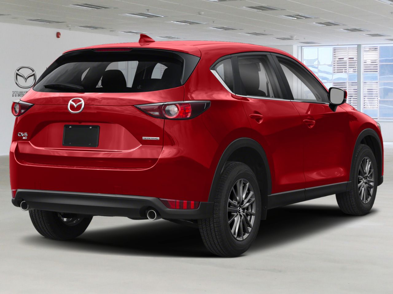 MAZDA CX-5 2021 Rouge vibrant cristal m&eacute;tallis&eacute; Ste-Marie - photo #1