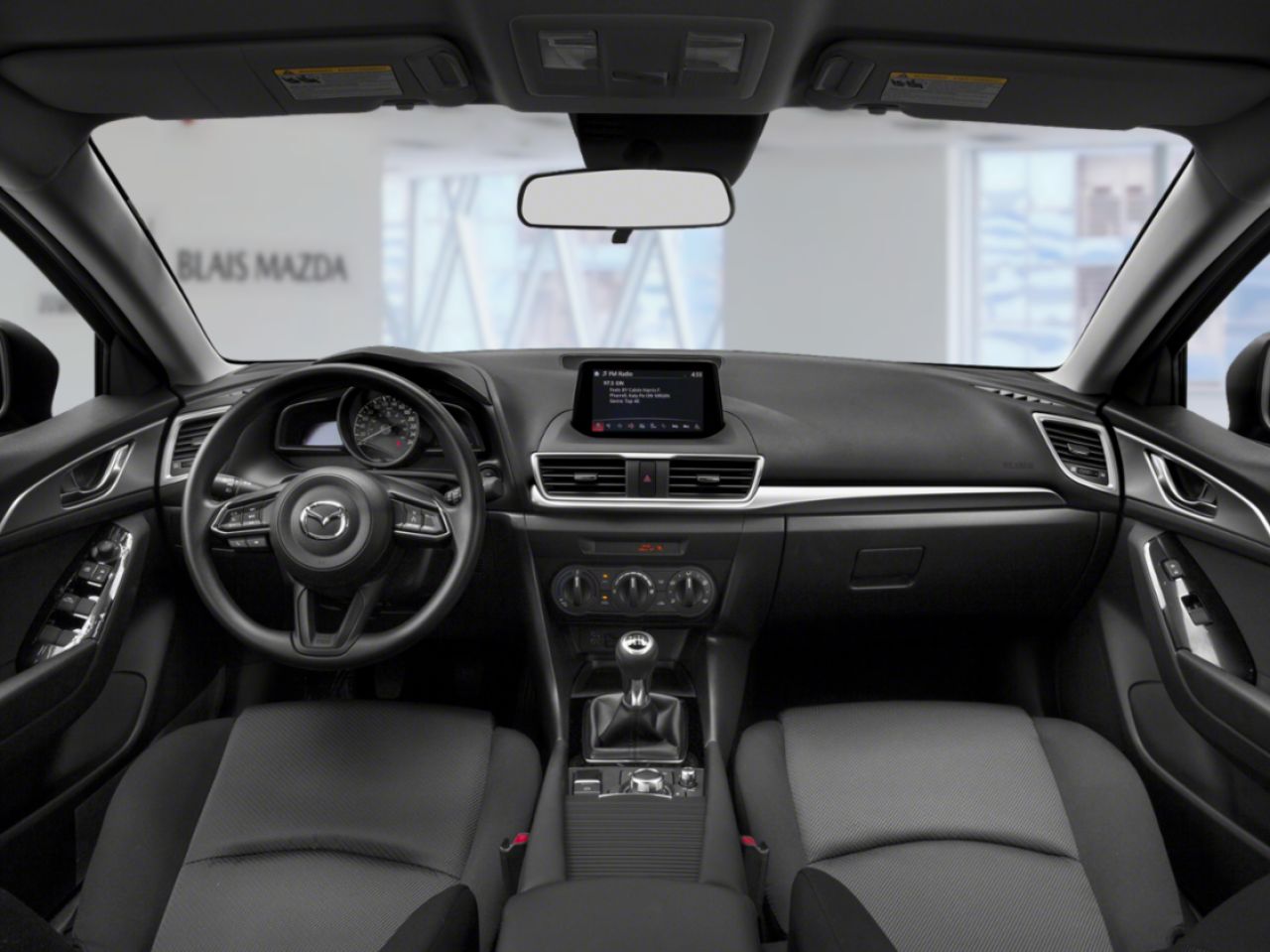 MAZDA Mazda3 Sport 2018 Bleu cristal fonc&eacute; mica Ste-Marie - photo #12