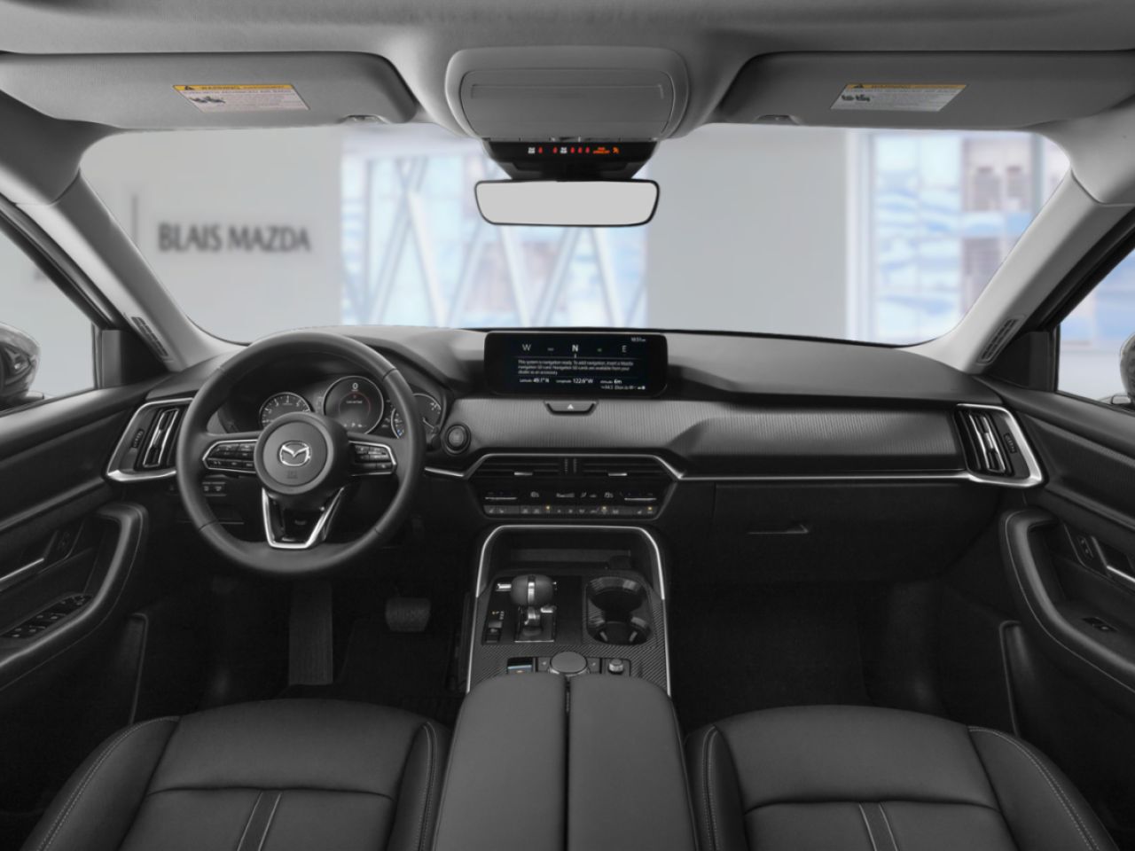 2026 MAZDA CX-90 MHEV Jet Black Mica Ste-Marie - photo #8