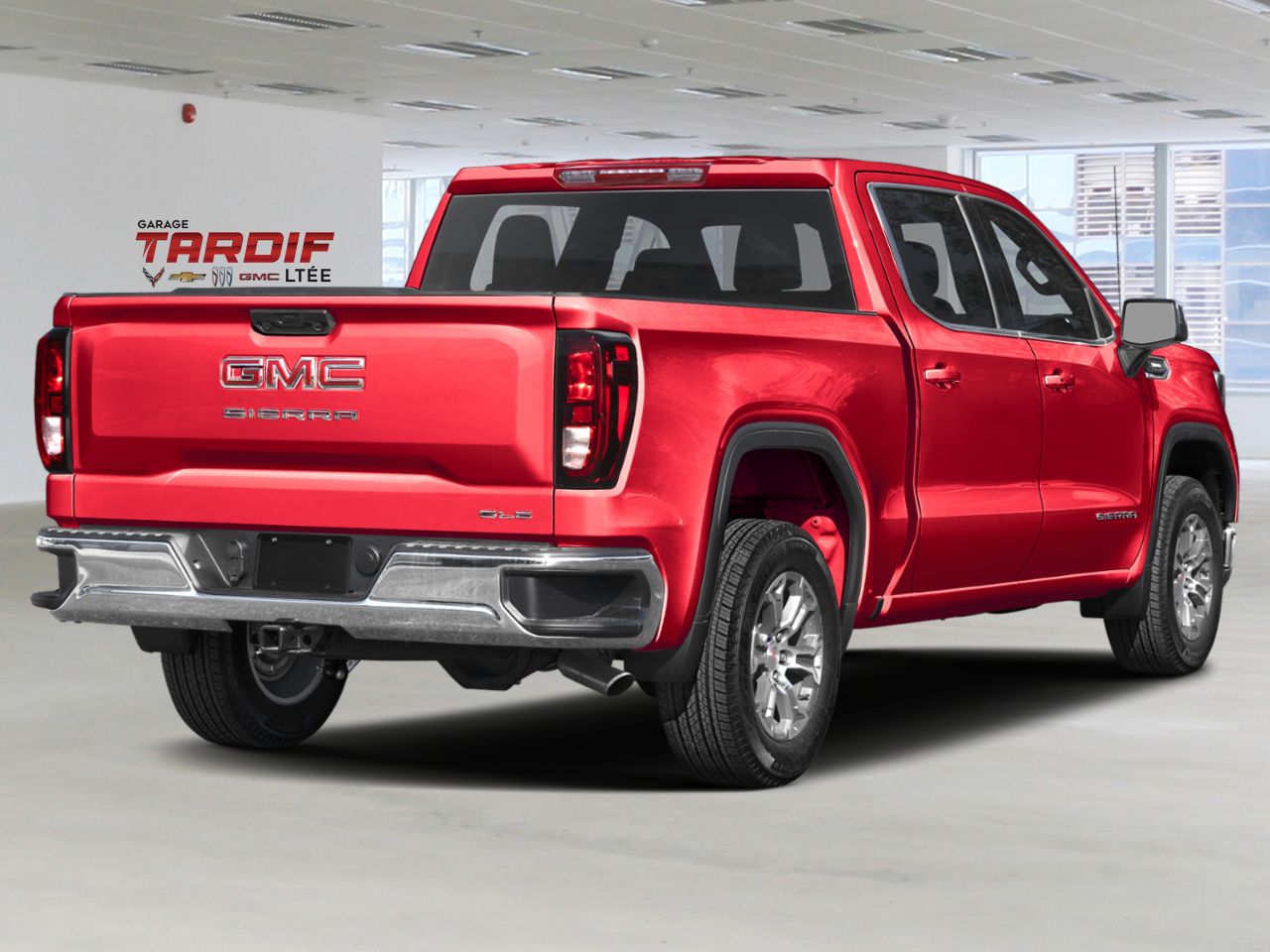 2026 GMC Sierra 1500 SLT cabine multiplace 4RM 157 po Volcanic Red Tintcoat Amos - photo #1