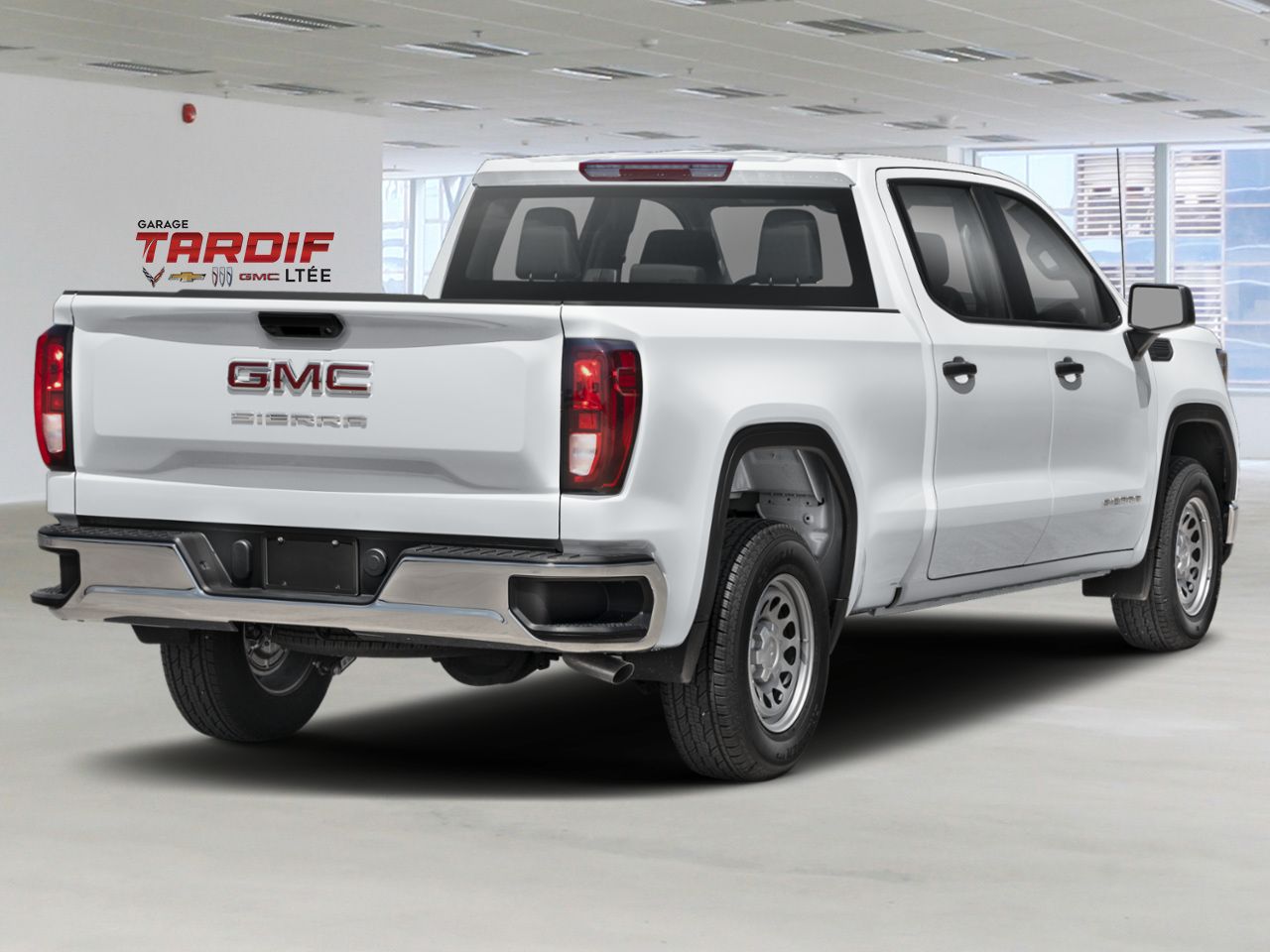 GMC Sierra 1500 Pro cabine multiplace 4RM 157 po 2026 Blanc sommet Amos - photo #2