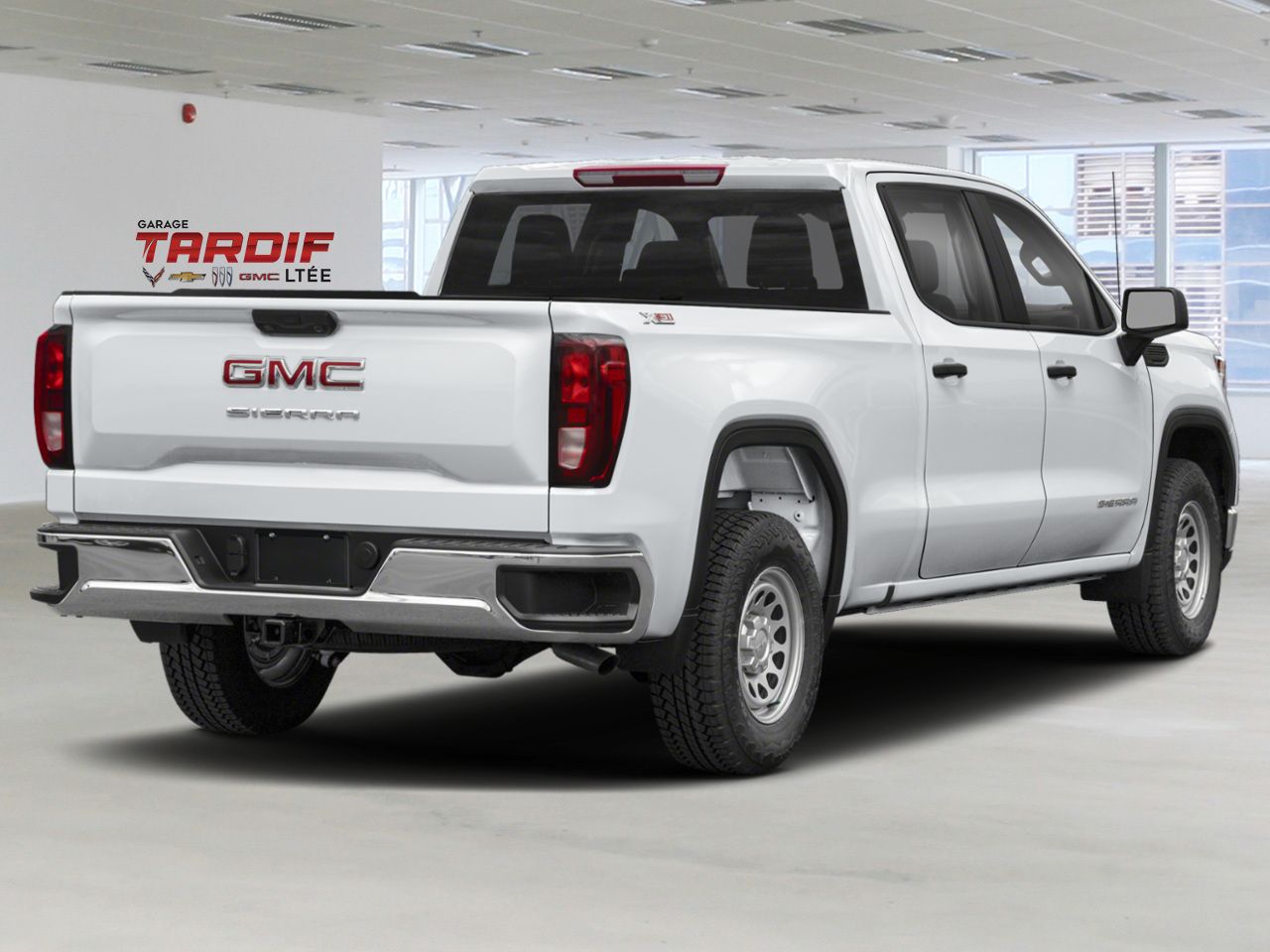 GMC Sierra 1500 Pro cabine multiplace 4RM 157 po 2026 Blanc sommet Amos - photo #2