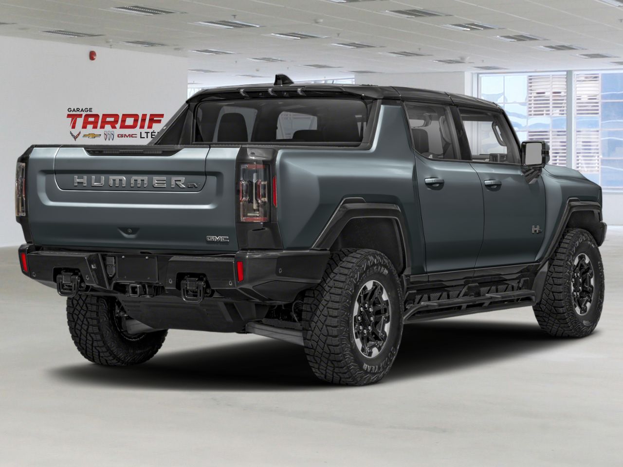 2026 GMC HUMMER EV Pickup 2X cabine multiplace e4RM avec 1SC Meteorite Metallic (Grey) Amos - photo #2
