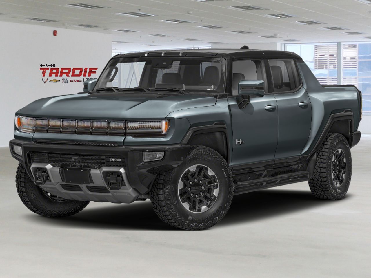 2026 GMC HUMMER EV Pickup 2X cabine multiplace e4RM avec 1SC Meteorite Metallic (Grey) Amos - photo #0