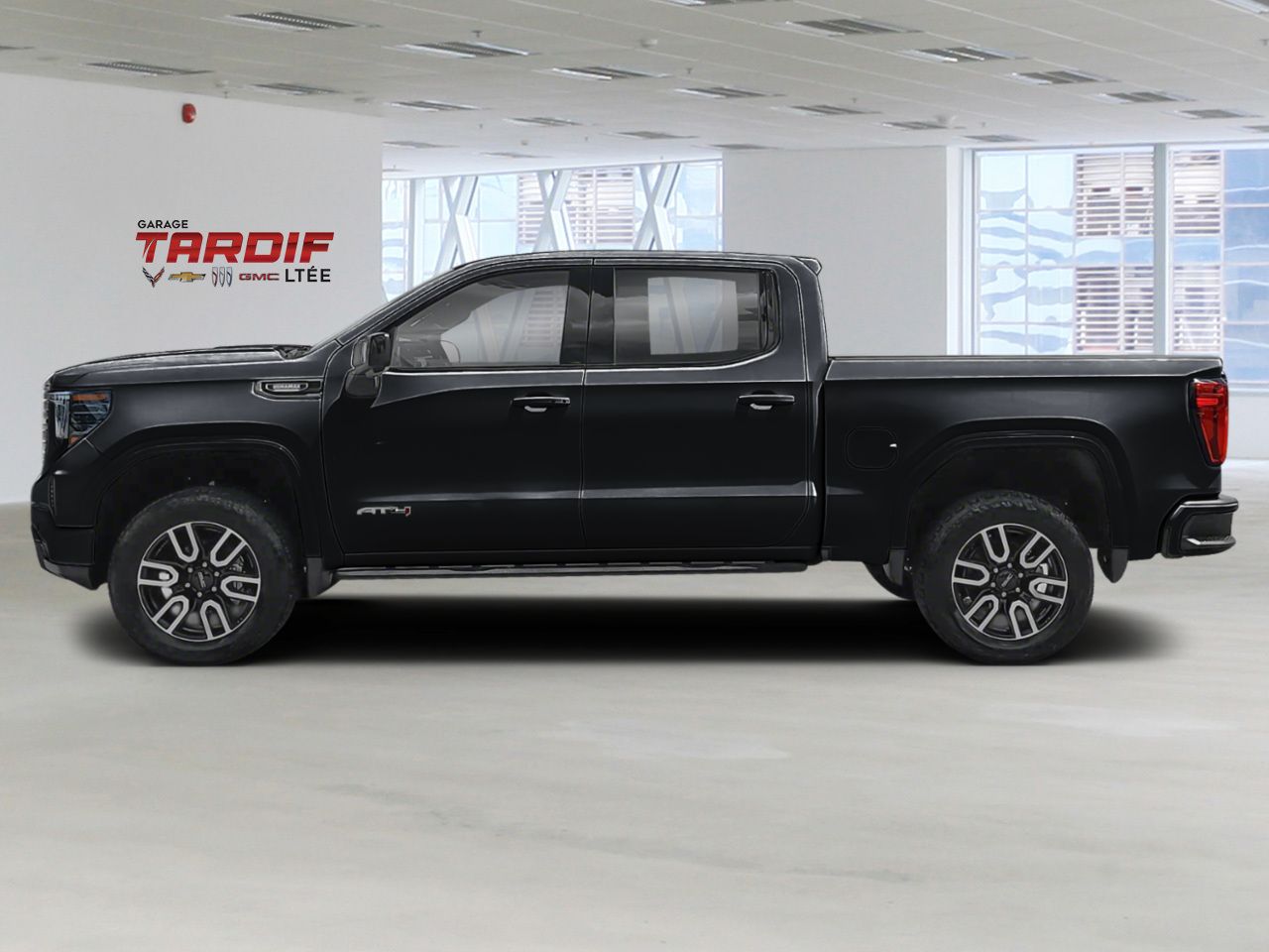 2026 GMC Sierra 1500 AT4 cabine multiplace 4RM 157 po Onyx Black Amos - photo #1