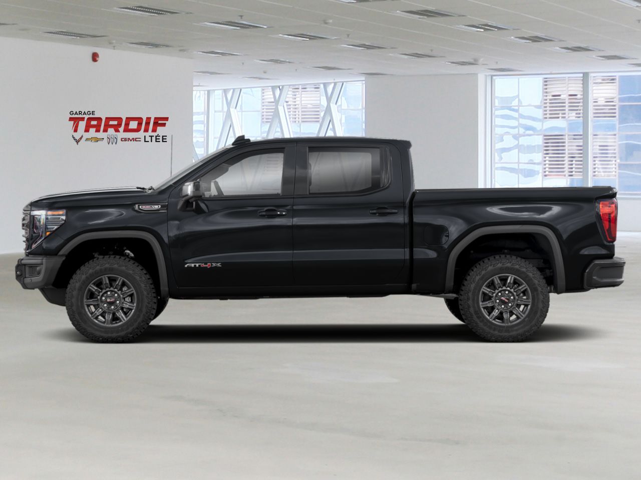 GMC Sierra 1500 AT4X cabine multiplace 4RM 147 po 2026 Noir onyx Amos - photo #1