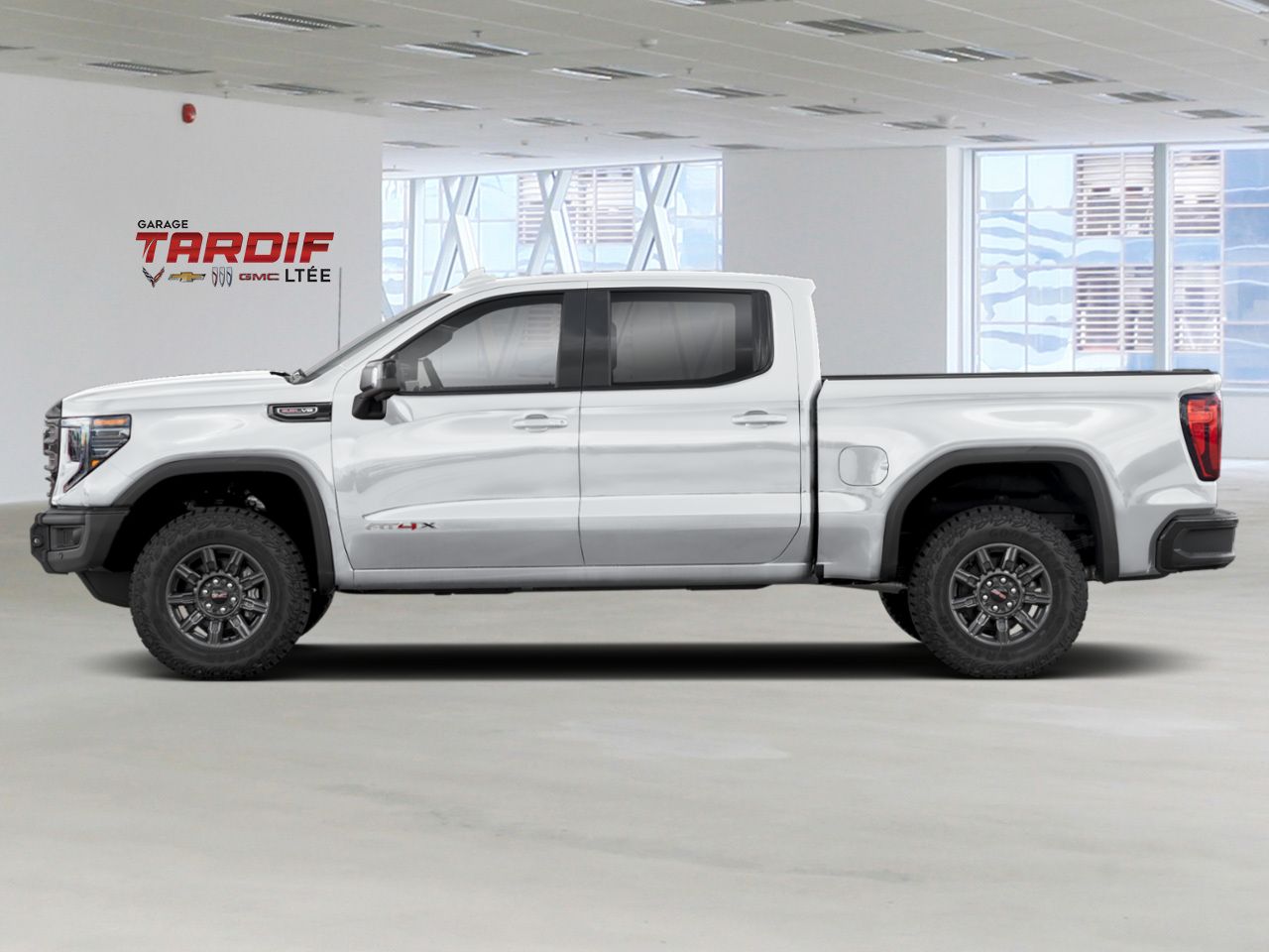 2026 GMC Sierra 1500 AT4X cabine multiplace 4RM 147 po Summit White Amos - photo #1