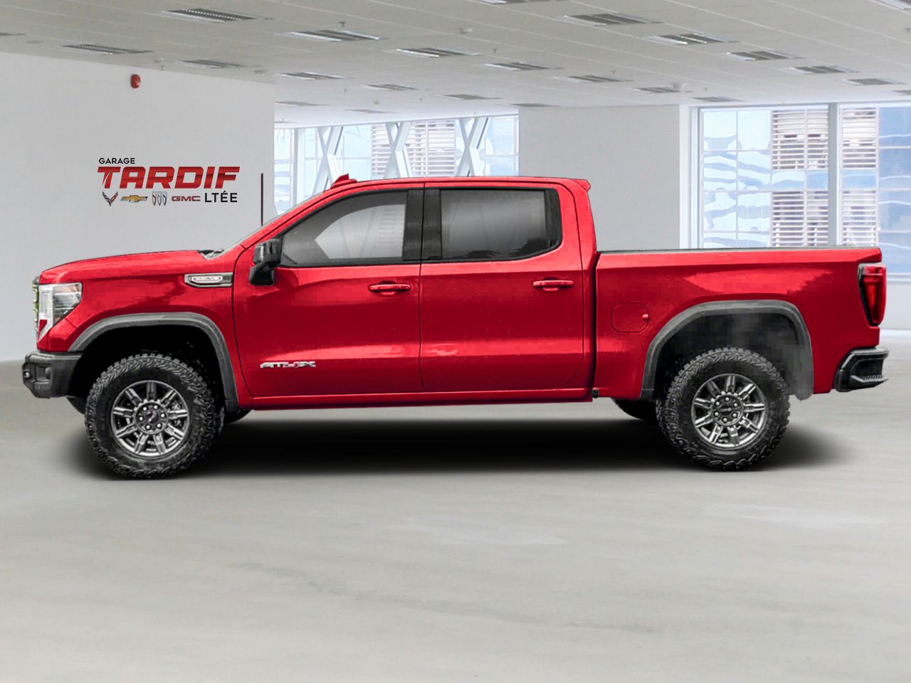 2026 GMC Sierra 1500 AT4X cabine multiplace 4RM 147 po Volcanic Red Tintcoat Amos - photo #1