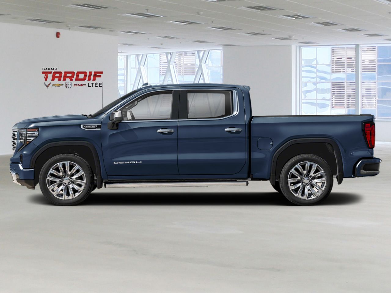 2026 GMC Sierra 1500 Denali cabine multiplace 4RM 157 po Downpour Metallic Amos - photo #1