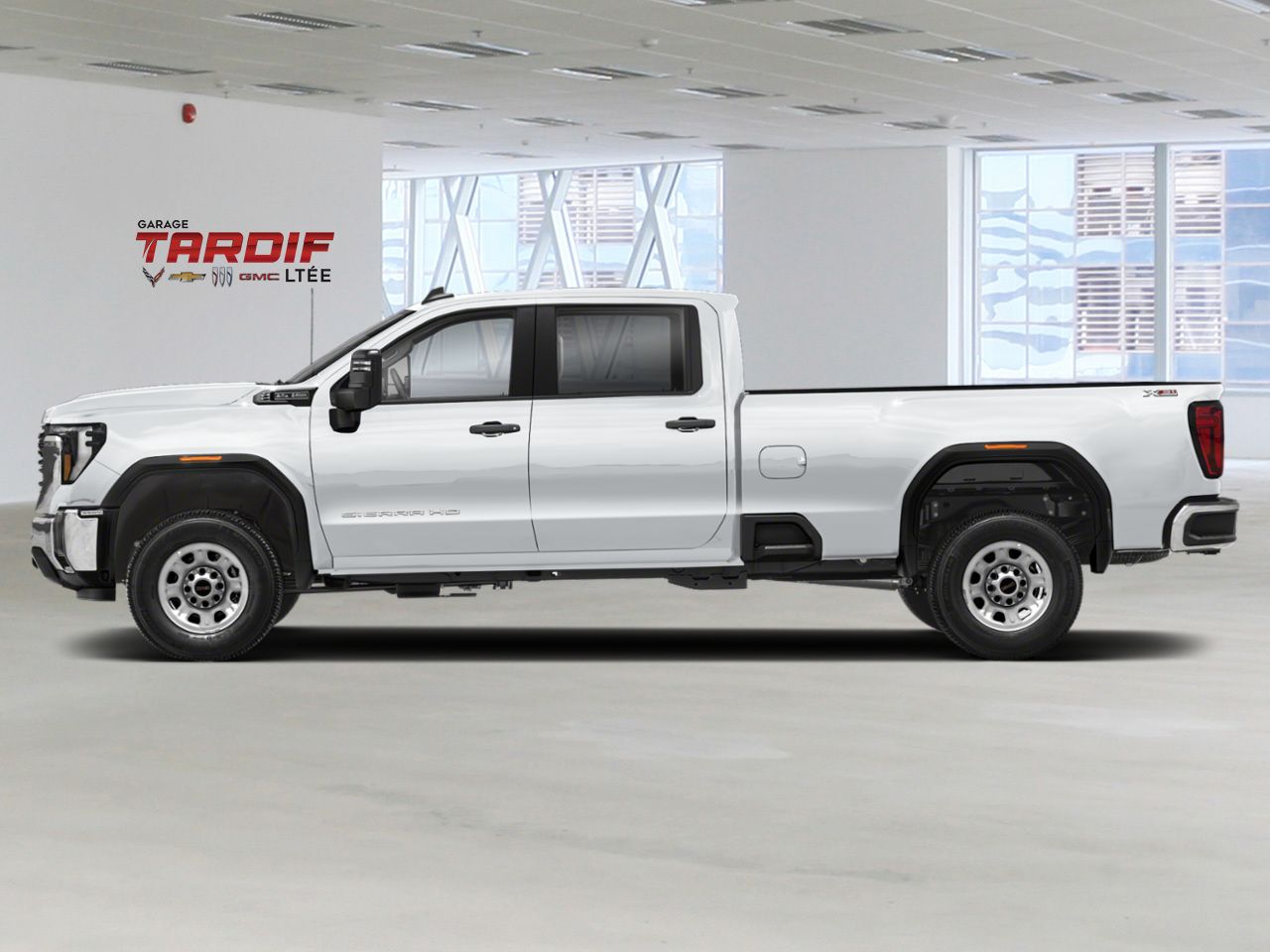 2026 GMC Sierra 3500HD Pro cabine multiplace 4RM 172 po Summit White Amos - photo #2
