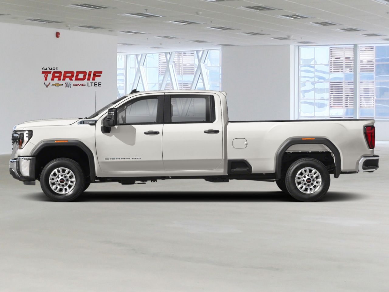 2026 GMC Sierra 2500HD Denali Ultimate cabine multiplace 4RM 172 po Glacier White Tricoat Amos - photo #1