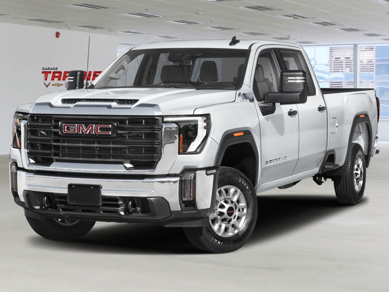 GMC Sierra 2500HD AT4 cabine multiplace 4RM 172 po 2026 Blanc sommet Amos - photo #0