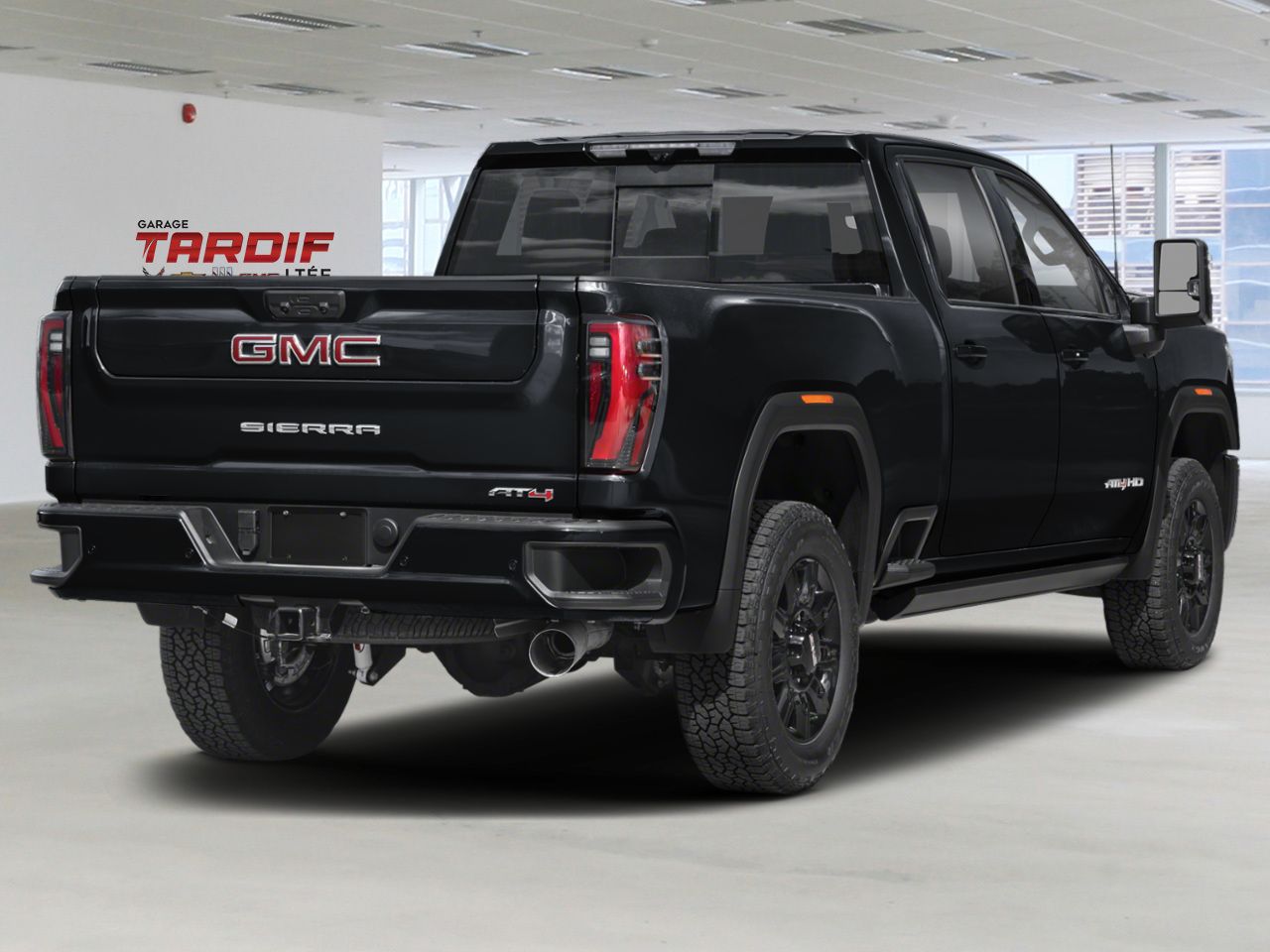 GMC Sierra 2500HD AT4 cabine multiplace 4RM 172 po 2026 Noir onyx Amos - photo #1