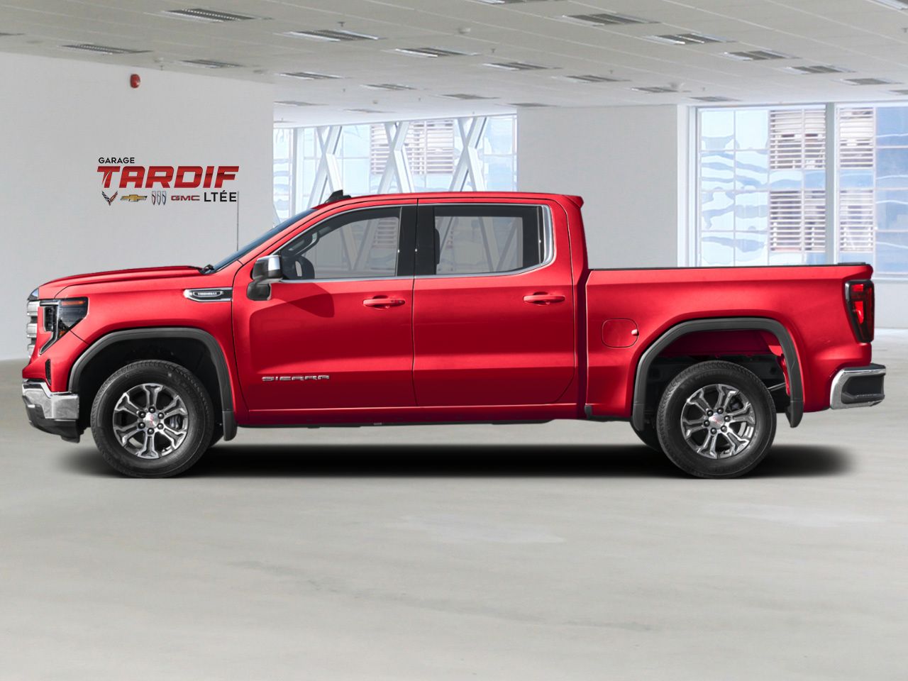 2026 GMC Sierra 1500 SLT cabine multiplace 4RM 157 po Volcanic Red Tintcoat Amos - photo #2