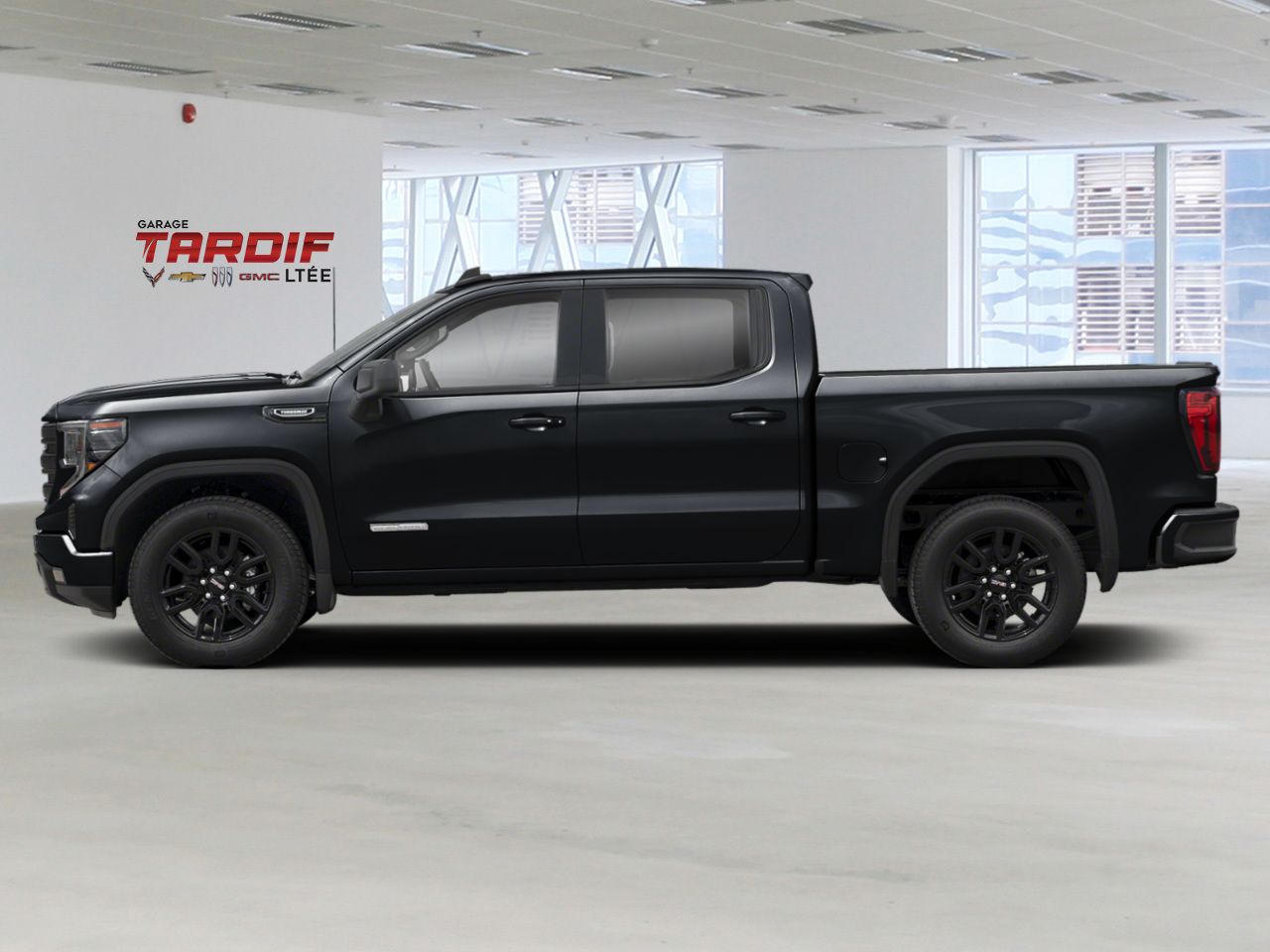 GMC Sierra 1500 Elevation cabine multiplace 4RM 157 po 2026 Noir onyx Amos - photo #2
