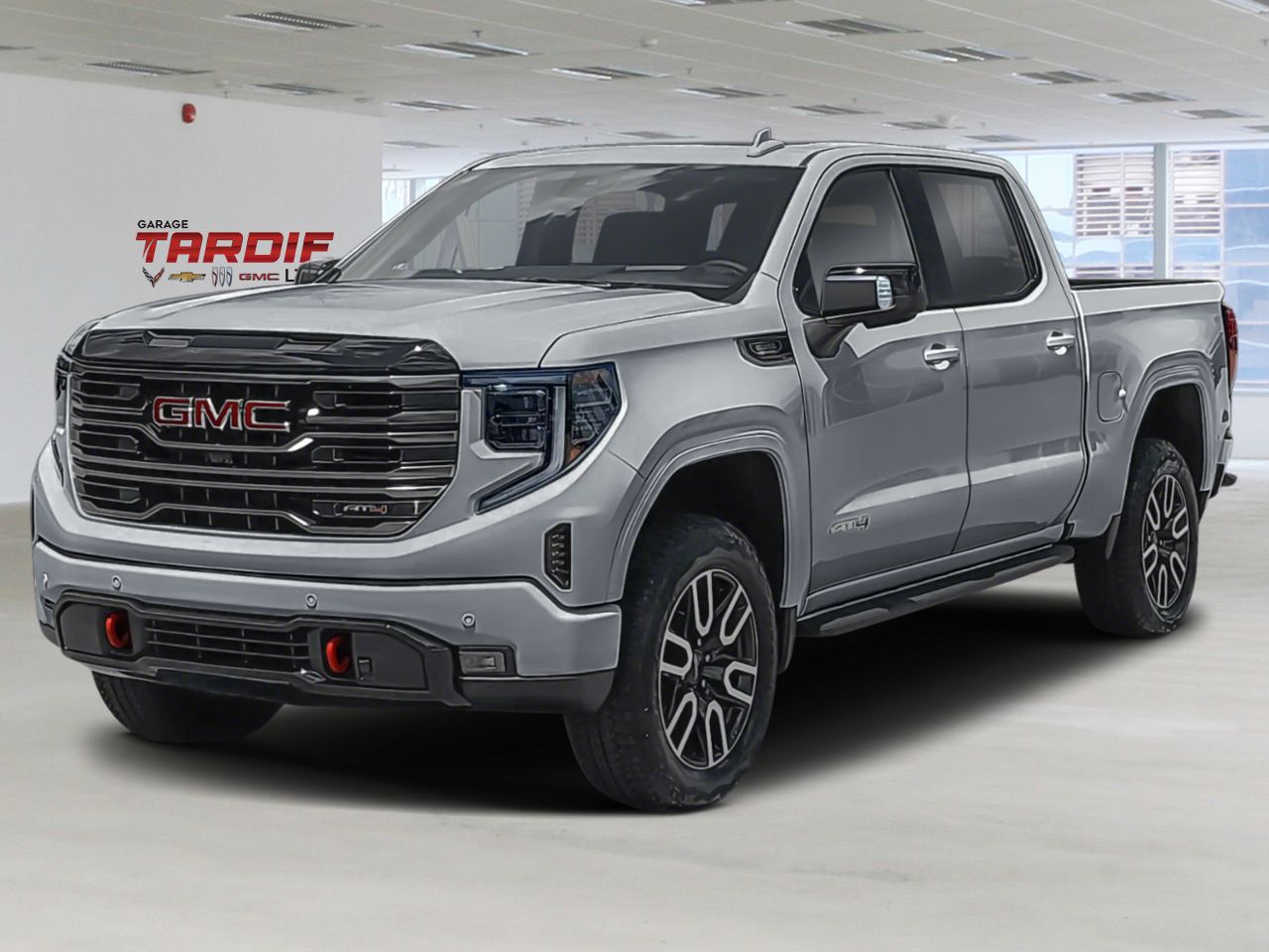 GMC Sierra 1500 AT4 cabine multiplace 4RM 157 po 2026 Argent m&eacute;tallis&eacute; Amos - photo #0