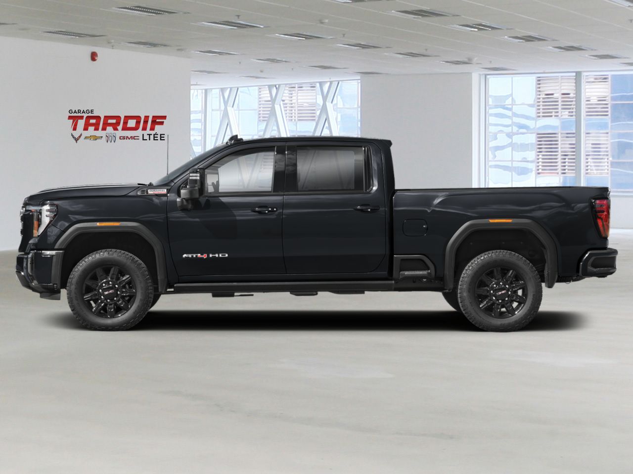 GMC Sierra 2500HD AT4 cabine multiplace 4RM 172 po 2026 Noir onyx Amos - photo #2
