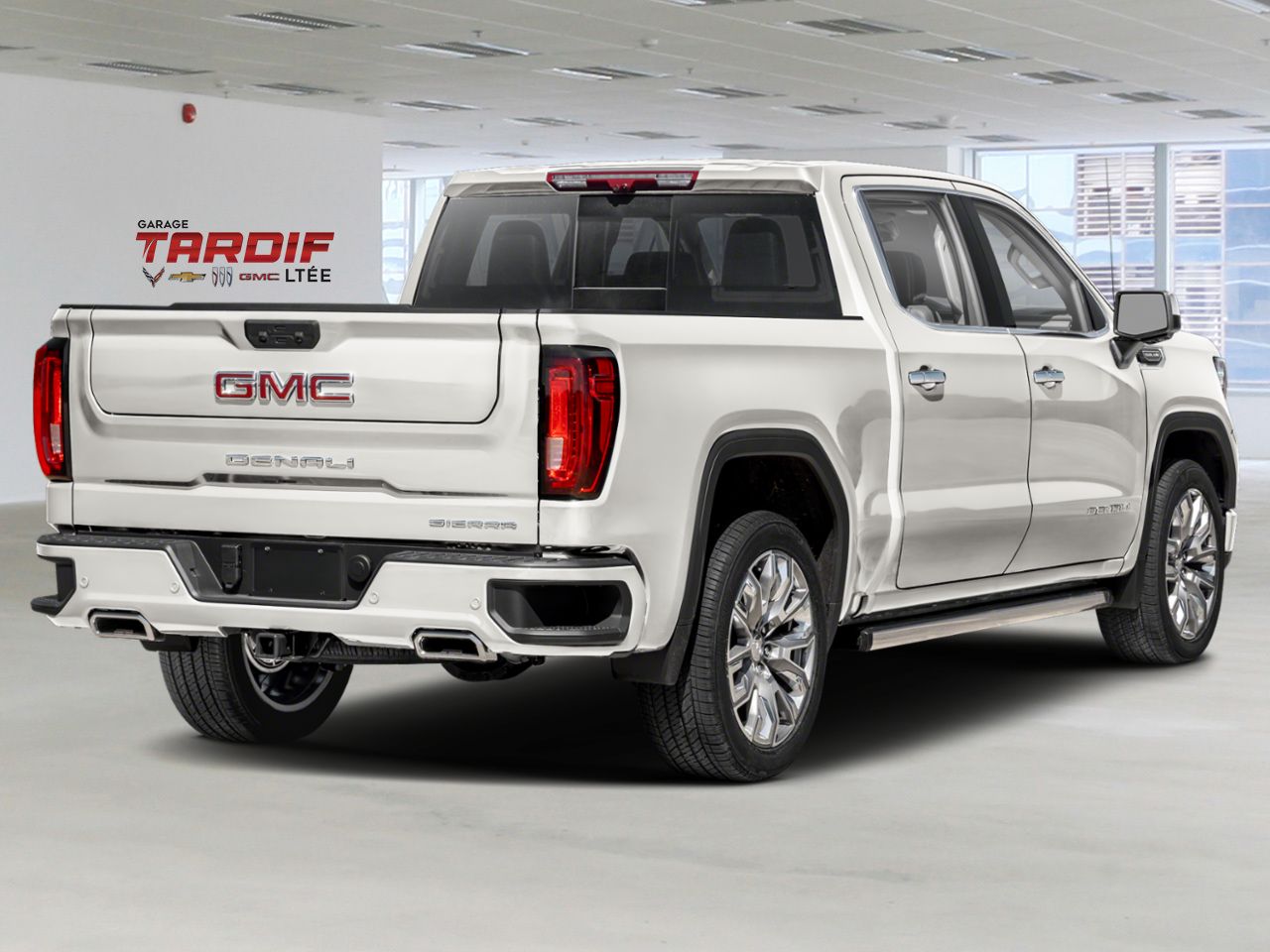 2026 GMC Sierra 1500 Denali cabine multiplace 4RM 157 po Glacier White Tricoat Amos - photo #2