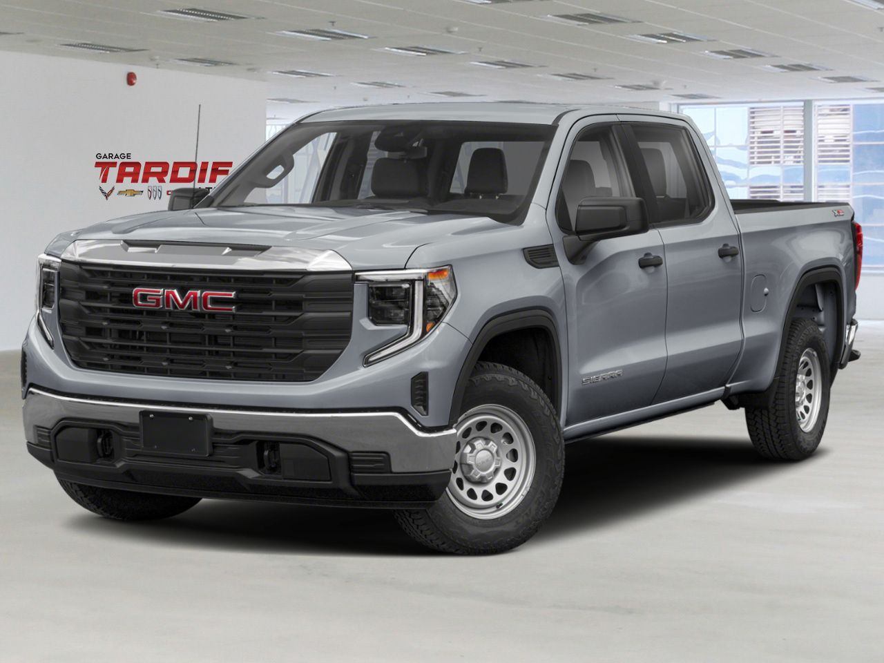 2026 GMC Sierra 1500 Pro cabine multiplace 4RM 157 po Sterling Metallic Amos - photo #0