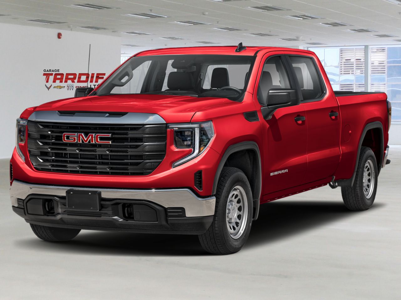 GMC Sierra 1500 Pro cabine multiplace 4RM 157 po 2026 Rouge Cardinal Amos - photo #0