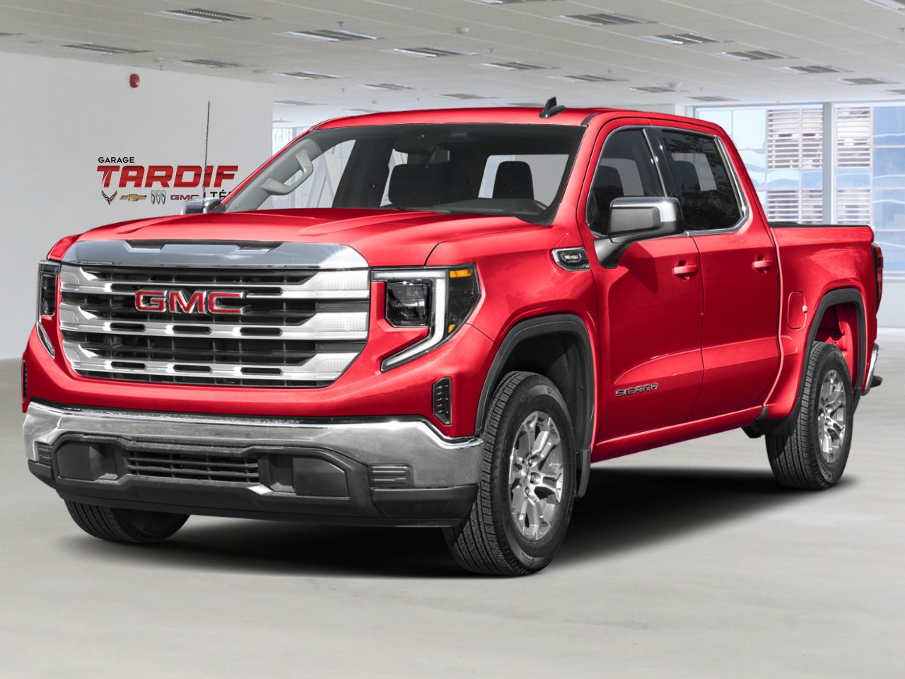 2026 GMC Sierra 1500 SLT cabine multiplace 4RM 157 po Volcanic Red Tintcoat Amos - photo #0