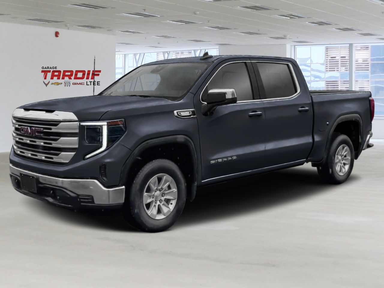 2026 GMC SIERRA 1500 SLE CREW 4RM SLE cabine multiplace 4RM 157 po Black Amos - photo #0