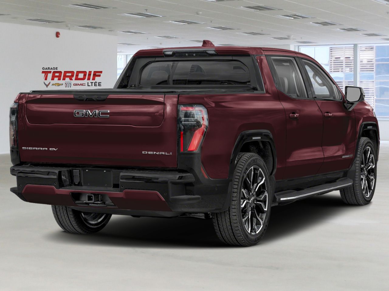 GMC Sierra EV Denali &agrave; cabine multiplace e4RM &agrave; autonomie maximale 2025 Teinte braise fonc&eacute;e Amos - photo #1
