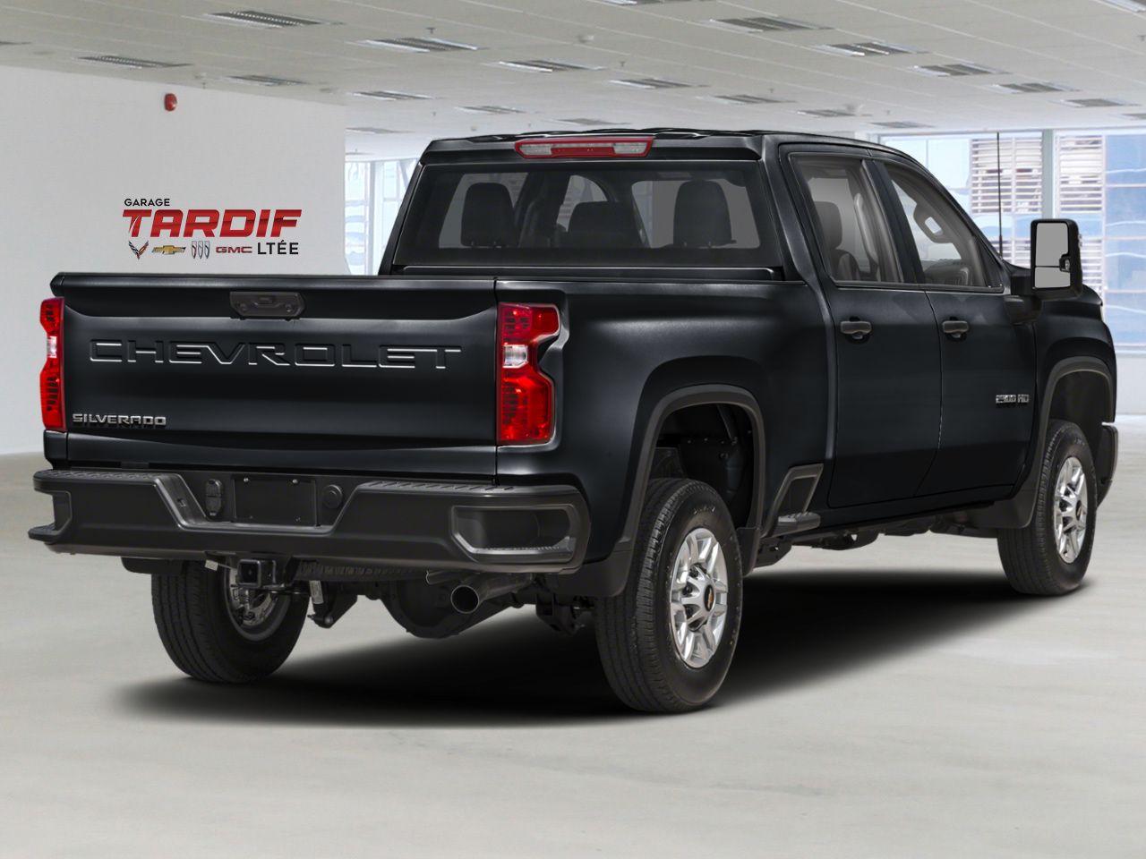 2026 CHEVROLET Silverado 2500HD Custom cabine multiplace 4RM 159 po Black Amos - photo #2