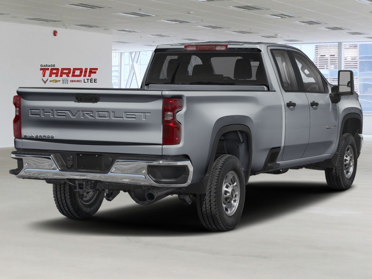 CHEVROLET Silverado 2500HD WT cabine double 4RM 162 po 2026 Gris sterling m&eacute;tallis&eacute; Amos - photo #2