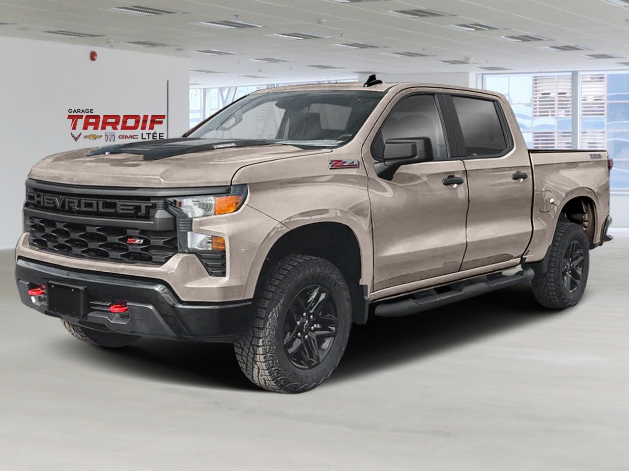 CHEVROLET Silverado 1500 Custom Trail Boss cabine multiplace 4RM 157 po 2026 Sables blancs Amos - photo #0