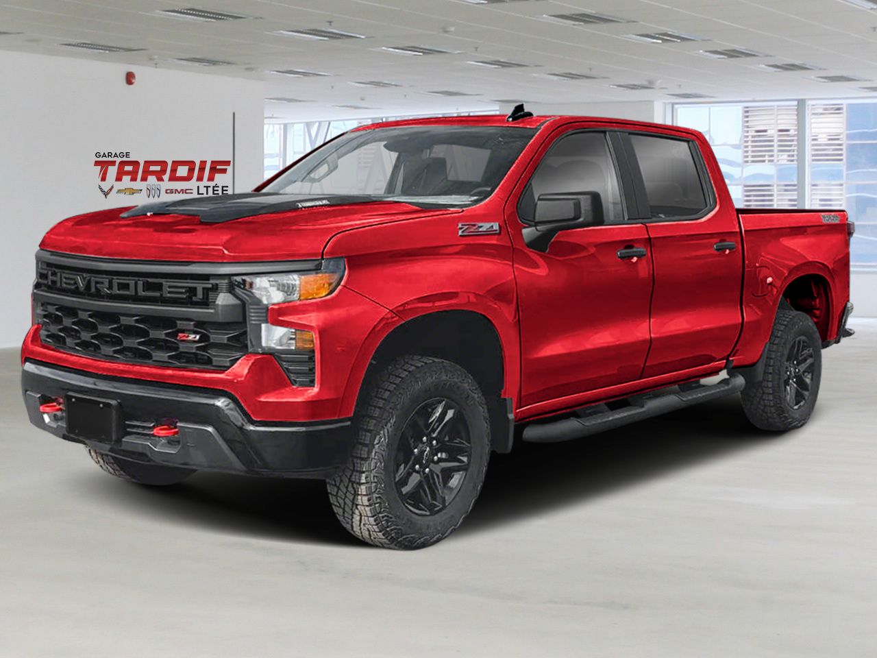 2026 CHEVROLET Silverado 1500 Custom Trail Boss cabine multiplace 4RM 157 po Red Hot Amos - photo #0