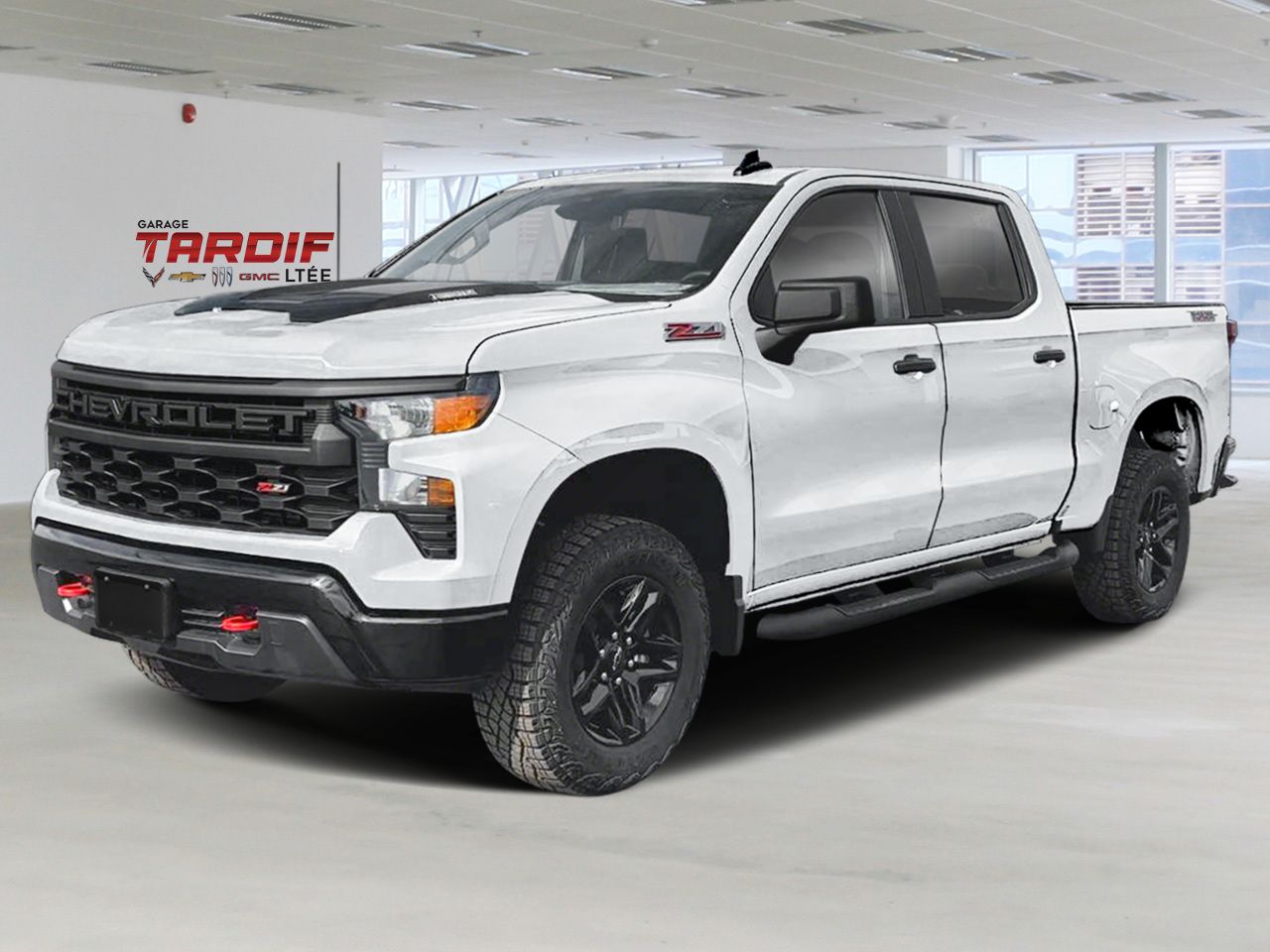 2026 CHEVROLET Silverado 1500 Custom Trail Boss cabine multiplace 4RM 157 po Summit White Amos - photo #0