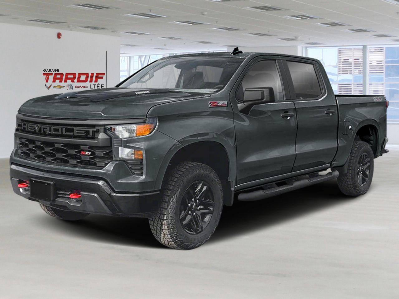 2026 CHEVROLET SILVERADO 1500 CUSTOM TB 4RM Custom Trail Boss cabine multiplace 4RM 157 po Grey Amos - photo #0