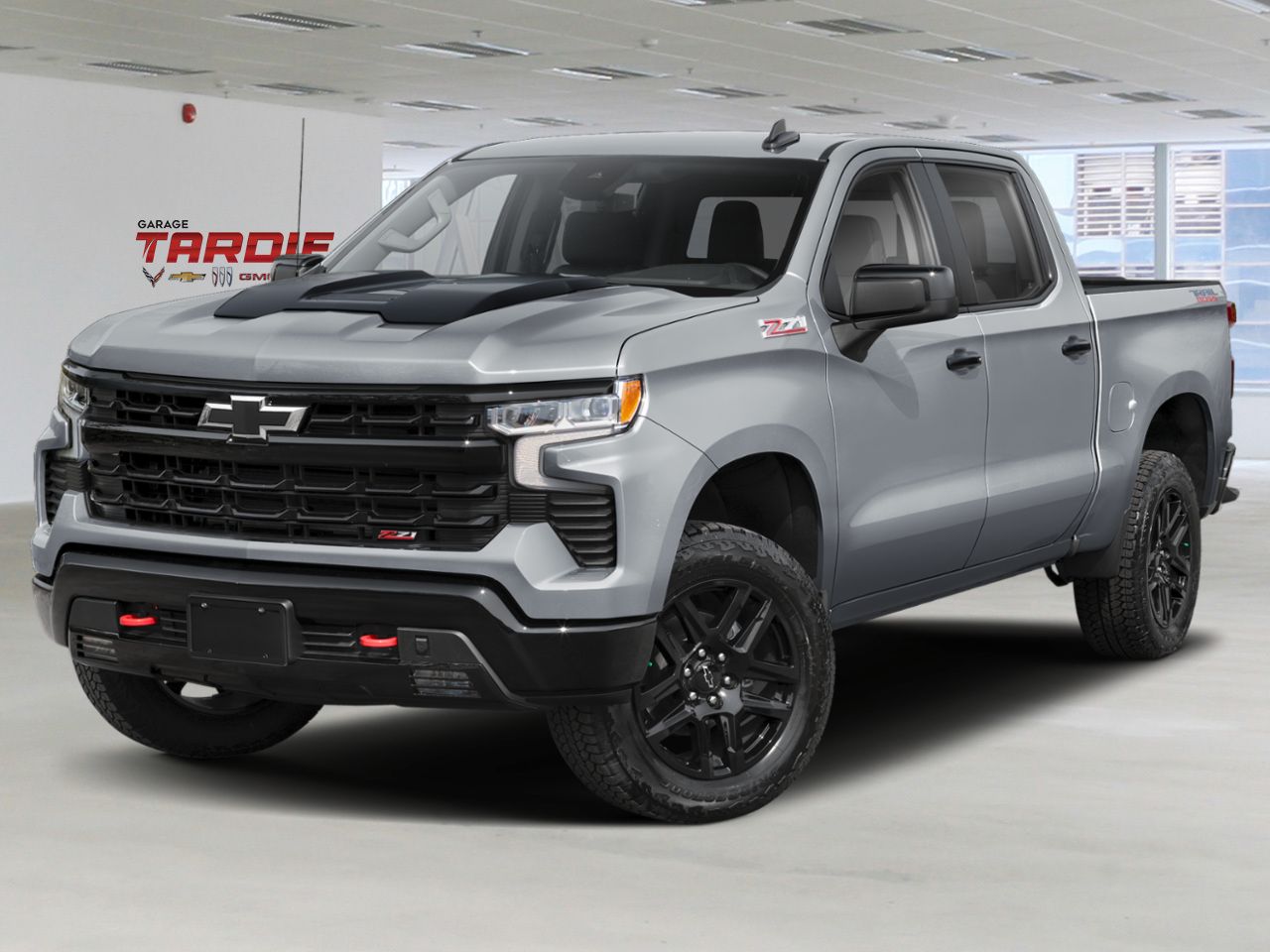 CHEVROLET Silverado 1500 LT Trail Boss cabine multiplace 4RM 157 po 2026 Gris sterling m&eacute;tallis&eacute; Amos - photo #0