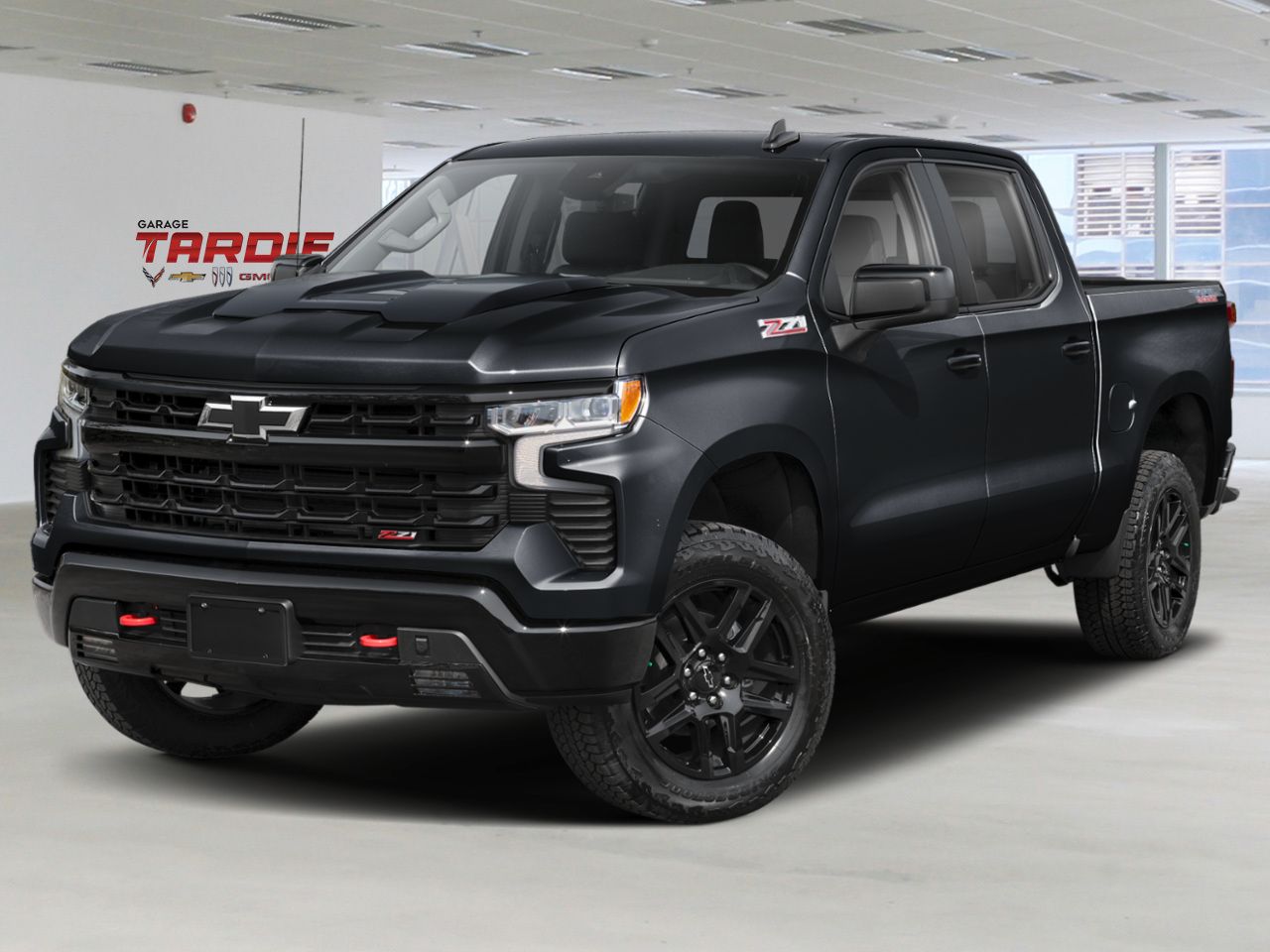 CHEVROLET Silverado 1500 LT Trail Boss cabine multiplace 4RM 157 po 2026 Noir Amos - photo #0