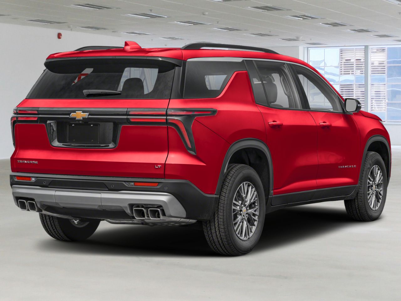 CHEVROLET Traverse Traction int&eacute;grale, 4 portes LT 2026 Teinte rouge &eacute;clatant Amos - photo #2