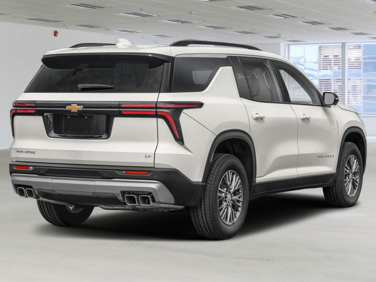 CHEVROLET Traverse Traction int&eacute;grale, 4 portes LT 2026 Blanc polaire, triple couche Amos - photo #2