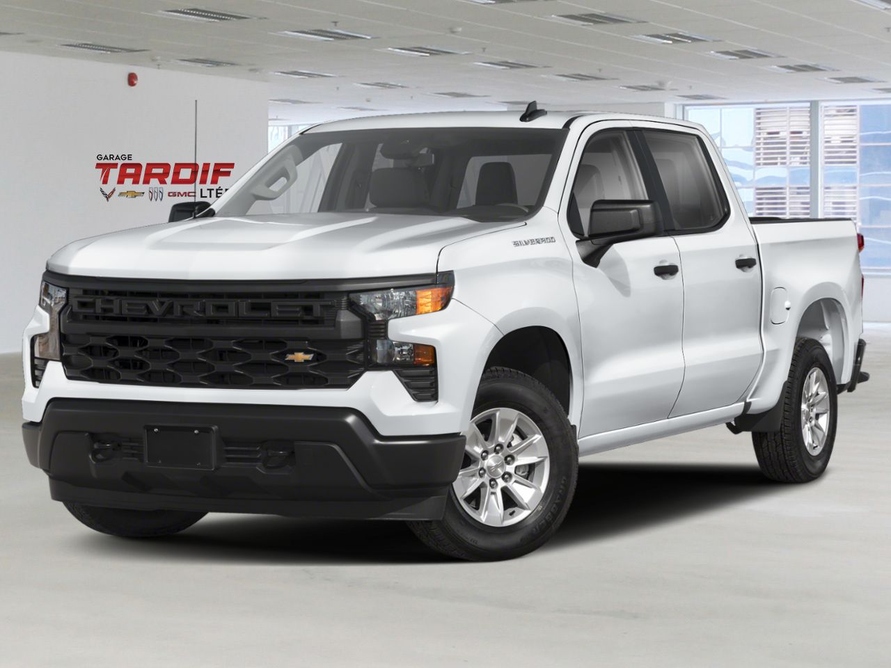 2026 CHEVROLET Silverado 1500 Custom cabine multiplace 4RM 157 po Summit White Amos - photo #0